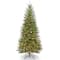 6.5 ft. Pre-Lit Dunhill® Fir Slim Artificial Christmas Tree, Clear Lights